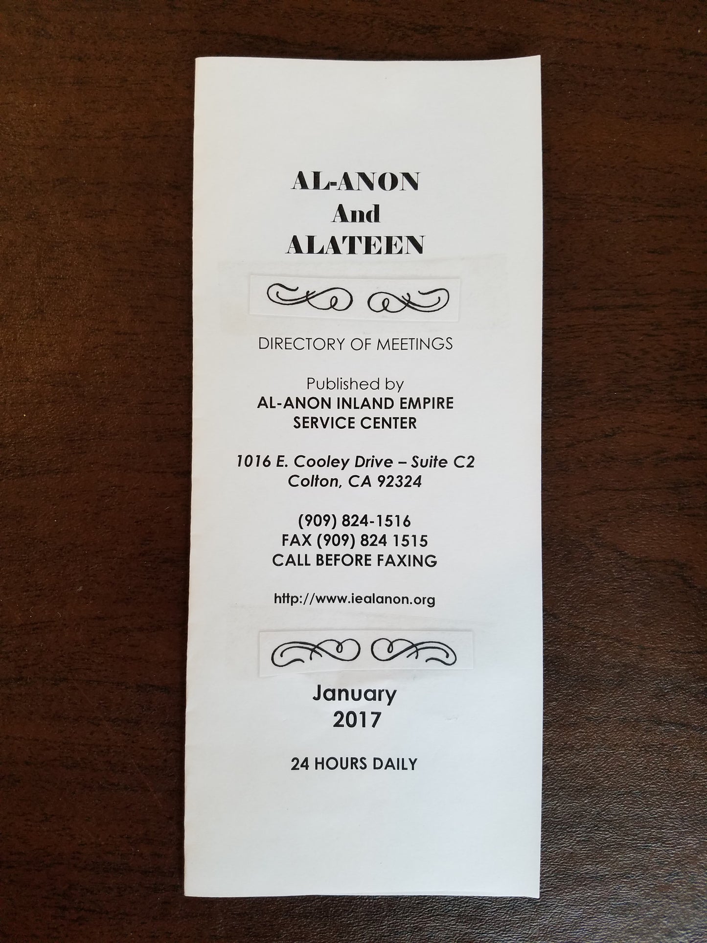 Inland Empire Meeting Directory