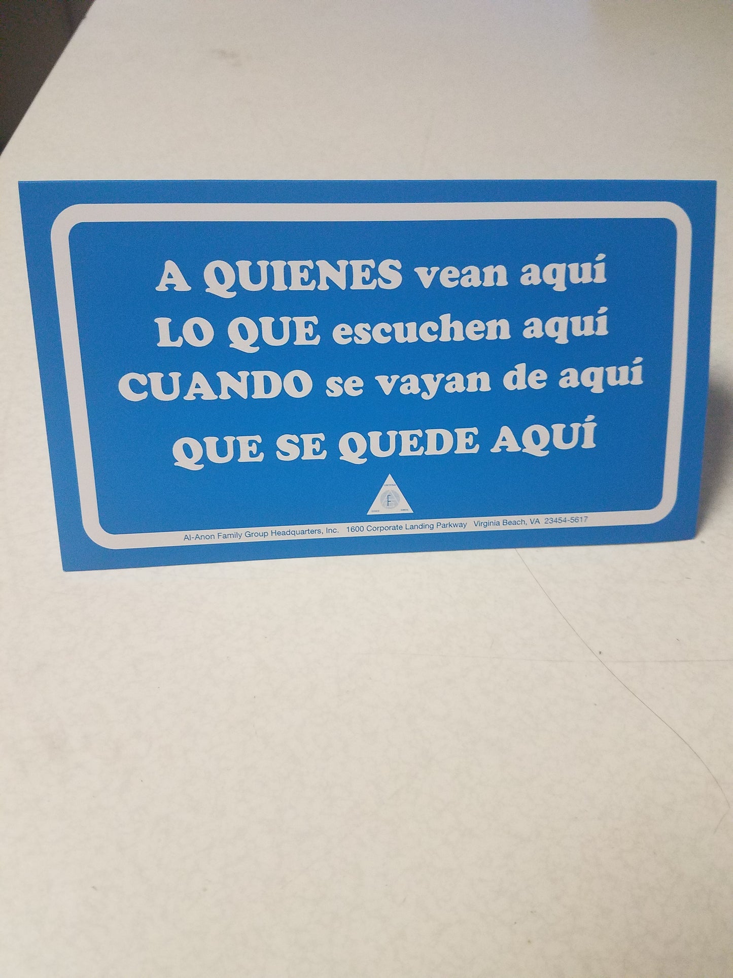 A QUIENES vean aqui,Signo de mesa