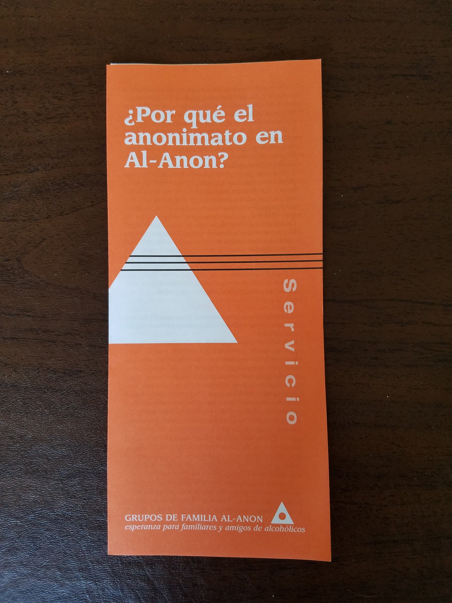 Por que el anonimato en Al-Anon?