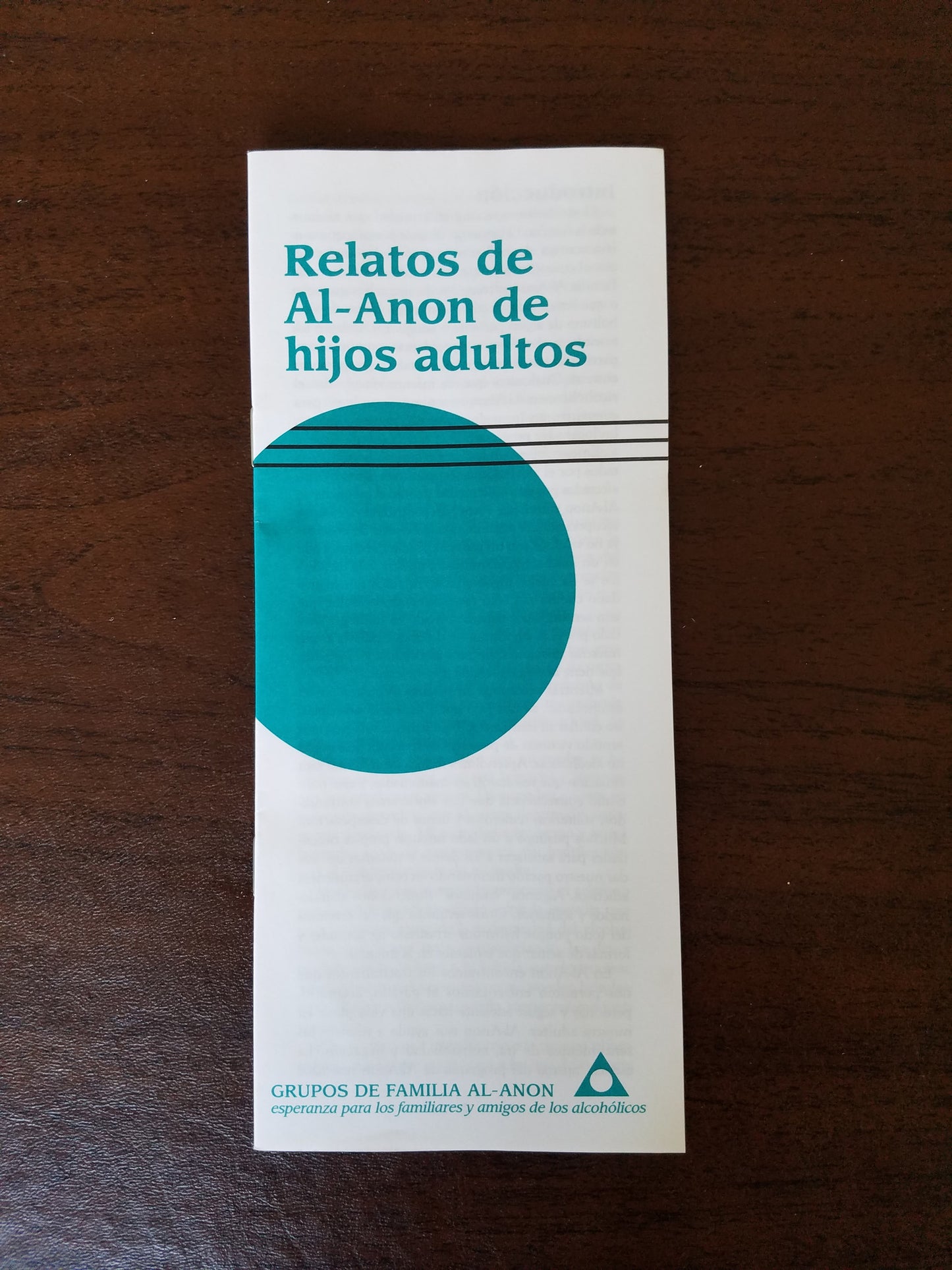 Relatos de Al-Anon de hijos adultos (Revisado)