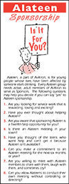 Alateen Sponsorship / Is it for You?