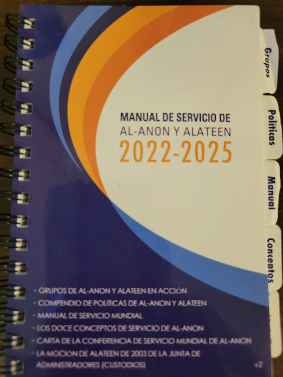 Manual de Servicio Al-Anon/Alateen 2022-2025